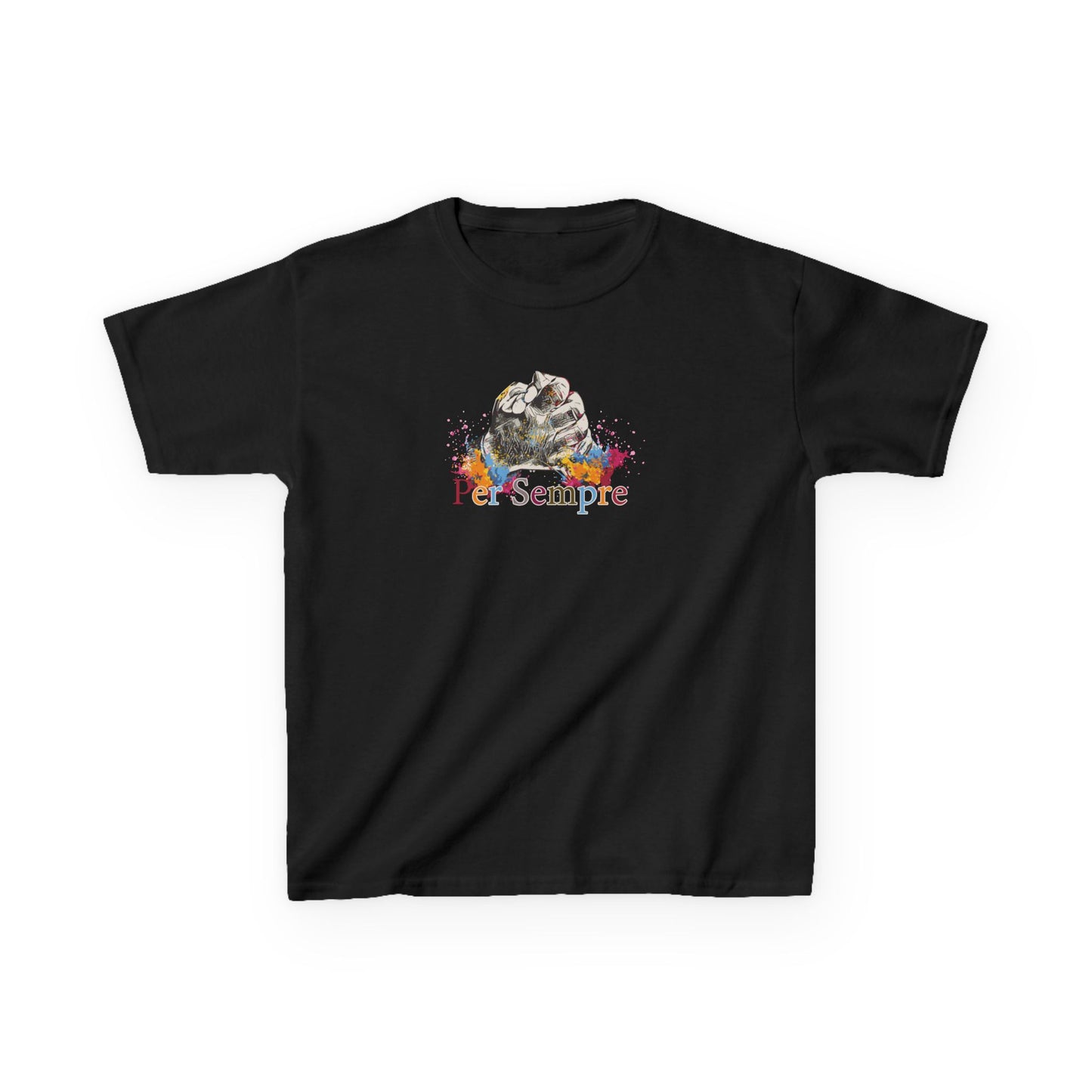 Colorful Pet Simple Kids Tee, Fun Animal Shirt for Children, Gift for Pet Lovers, Birthday Party Casual Wear, Cute Graphic Tee