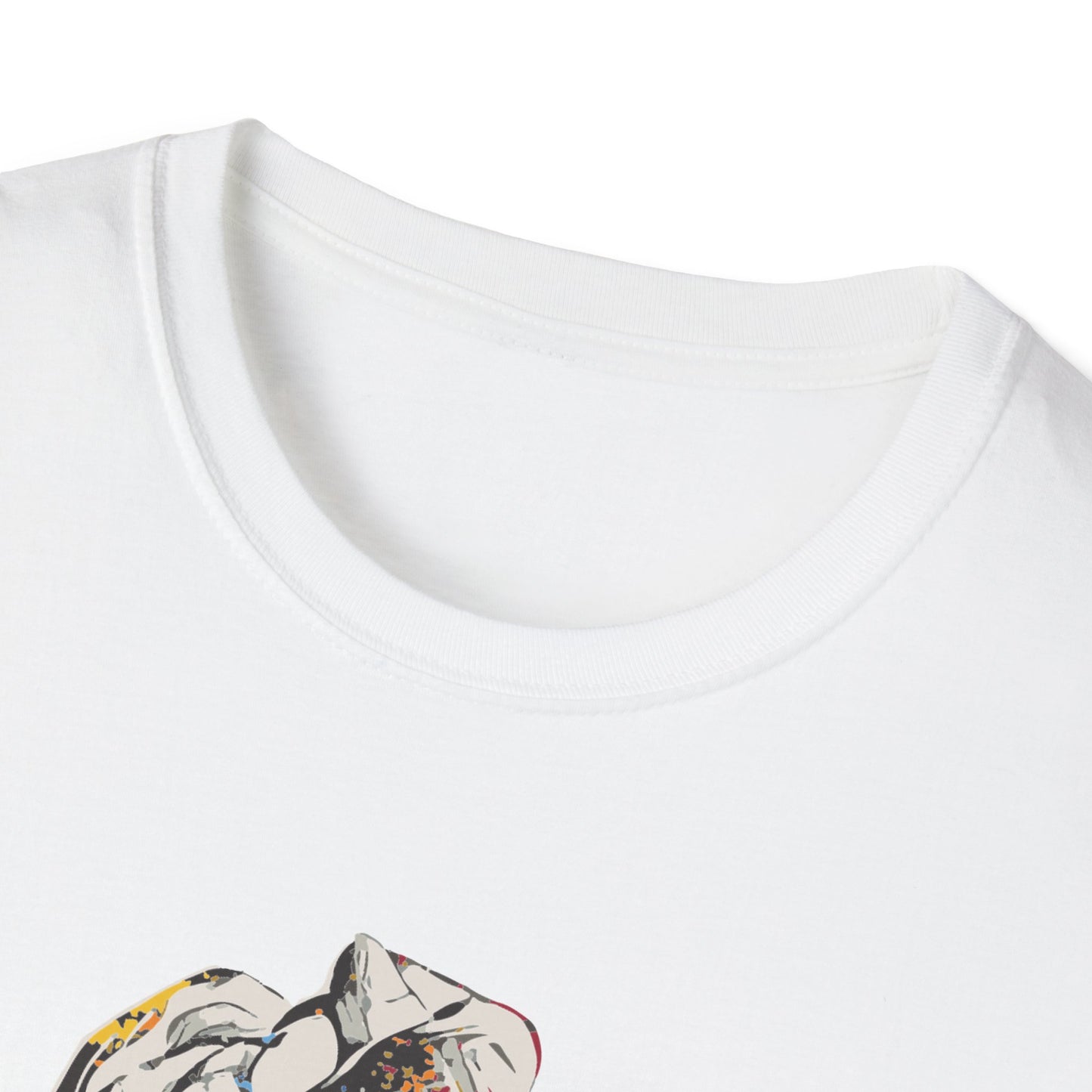 Colorful Paws Unisex T-Shirt - Pet Lovers Gift, Animal Art Tee, Cute Cat Shirt, Animal Rescue Apparel, Rainbow Pet Shirt