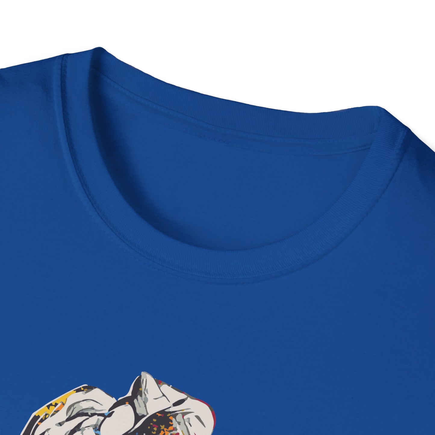 Colorful Paws Unisex T-Shirt - Pet Lovers Gift, Animal Art Tee, Cute Cat Shirt, Animal Rescue Apparel, Rainbow Pet Shirt