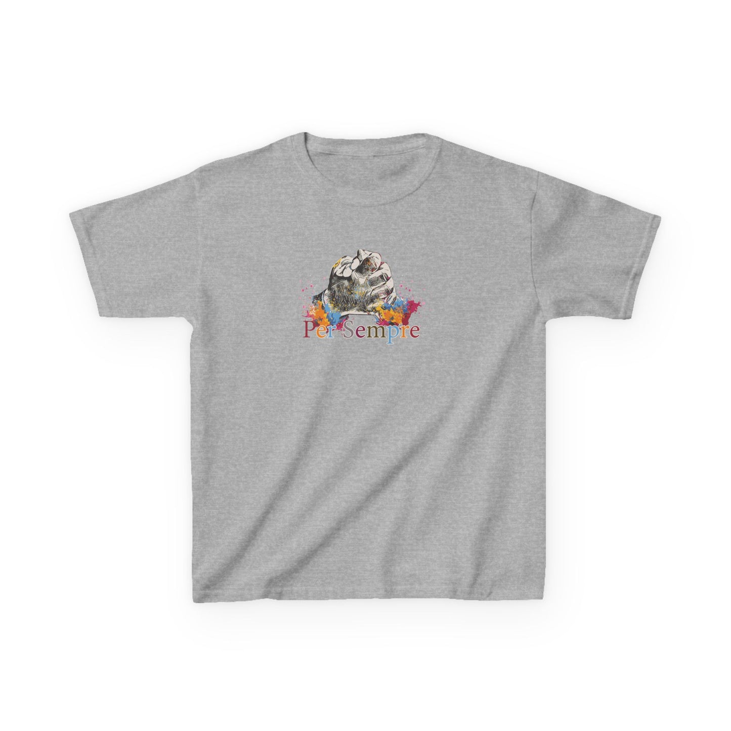 Colorful Pet Simple Kids Tee, Fun Animal Shirt for Children, Gift for Pet Lovers, Birthday Party Casual Wear, Cute Graphic Tee
