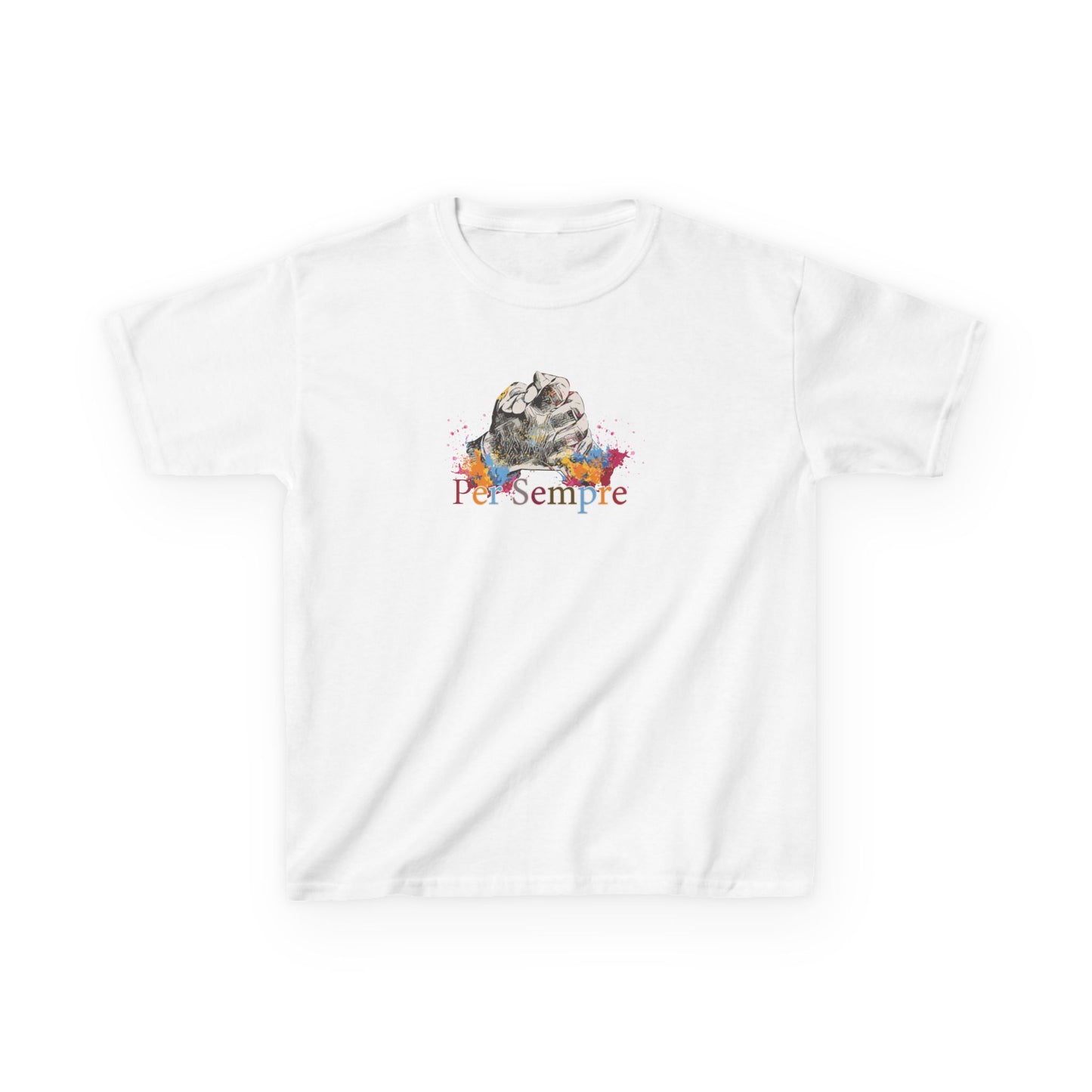 Colorful Pet Simple Kids Tee, Fun Animal Shirt for Children, Gift for Pet Lovers, Birthday Party Casual Wear, Cute Graphic Tee