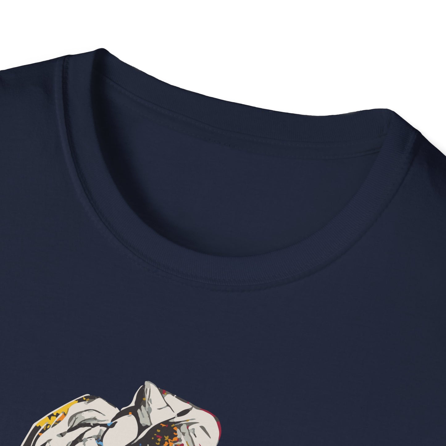 Colorful Paws Unisex T-Shirt - Pet Lovers Gift, Animal Art Tee, Cute Cat Shirt, Animal Rescue Apparel, Rainbow Pet Shirt