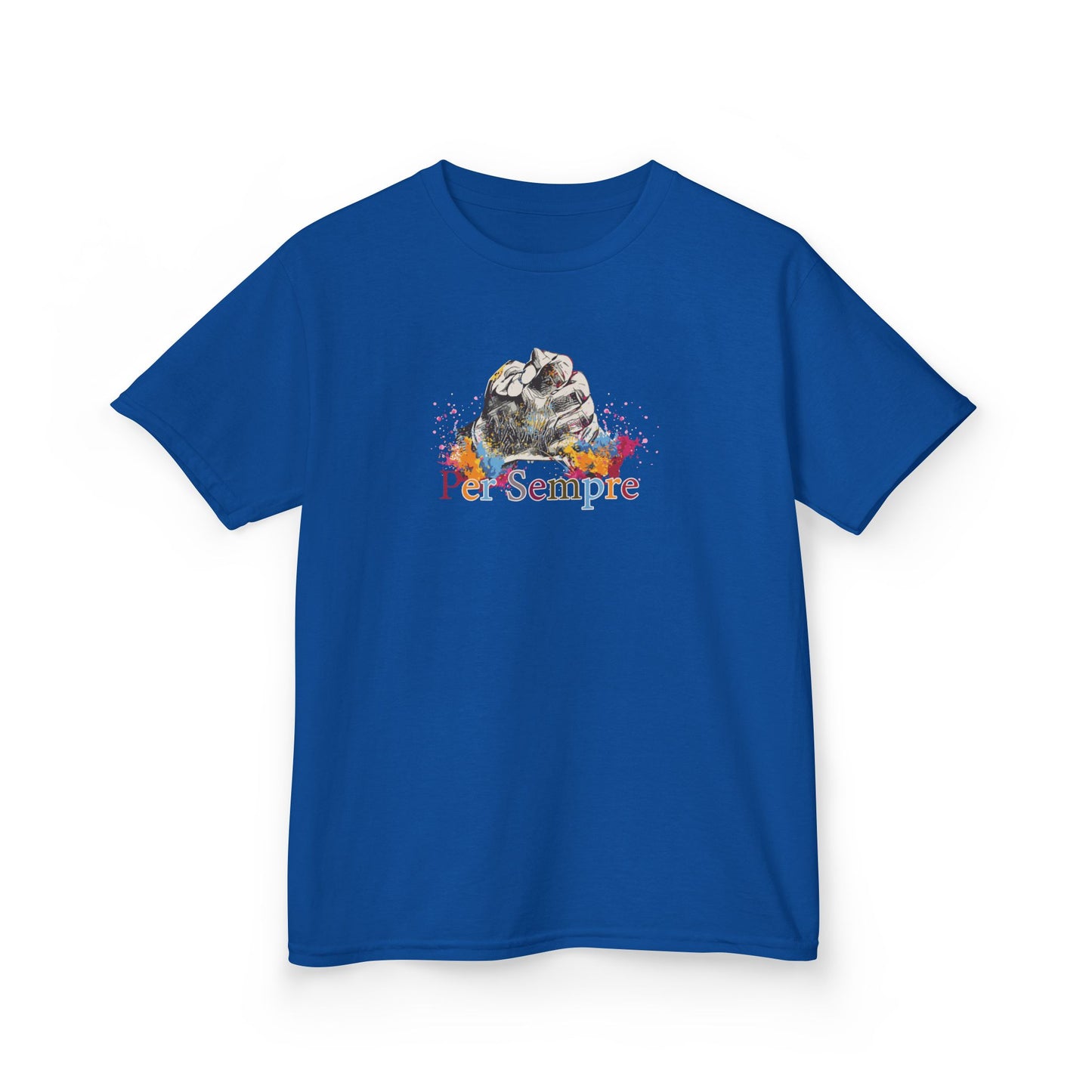 Colorful Pet Simple Kids Tee, Fun Animal Shirt for Children, Gift for Pet Lovers, Birthday Party Casual Wear, Cute Graphic Tee