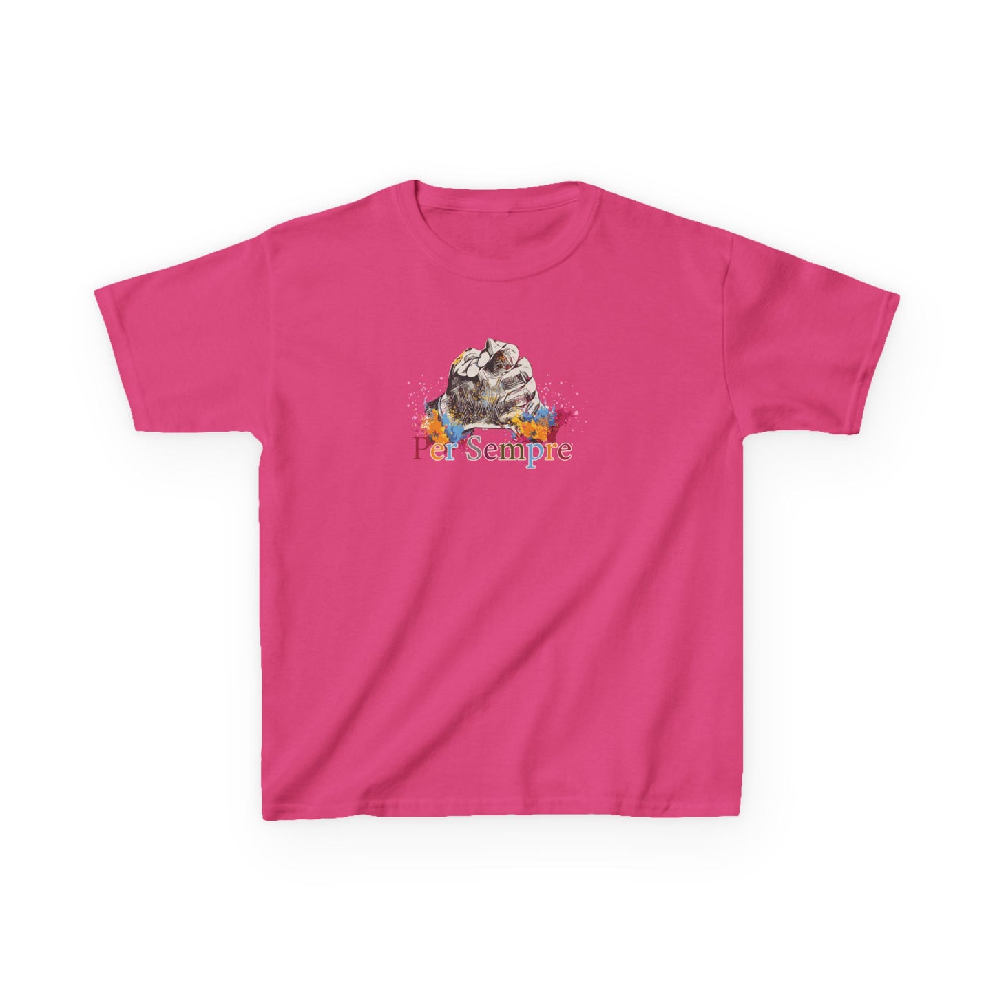 Colorful Pet Simple Kids Tee, Fun Animal Shirt for Children, Gift for Pet Lovers, Birthday Party Casual Wear, Cute Graphic Tee