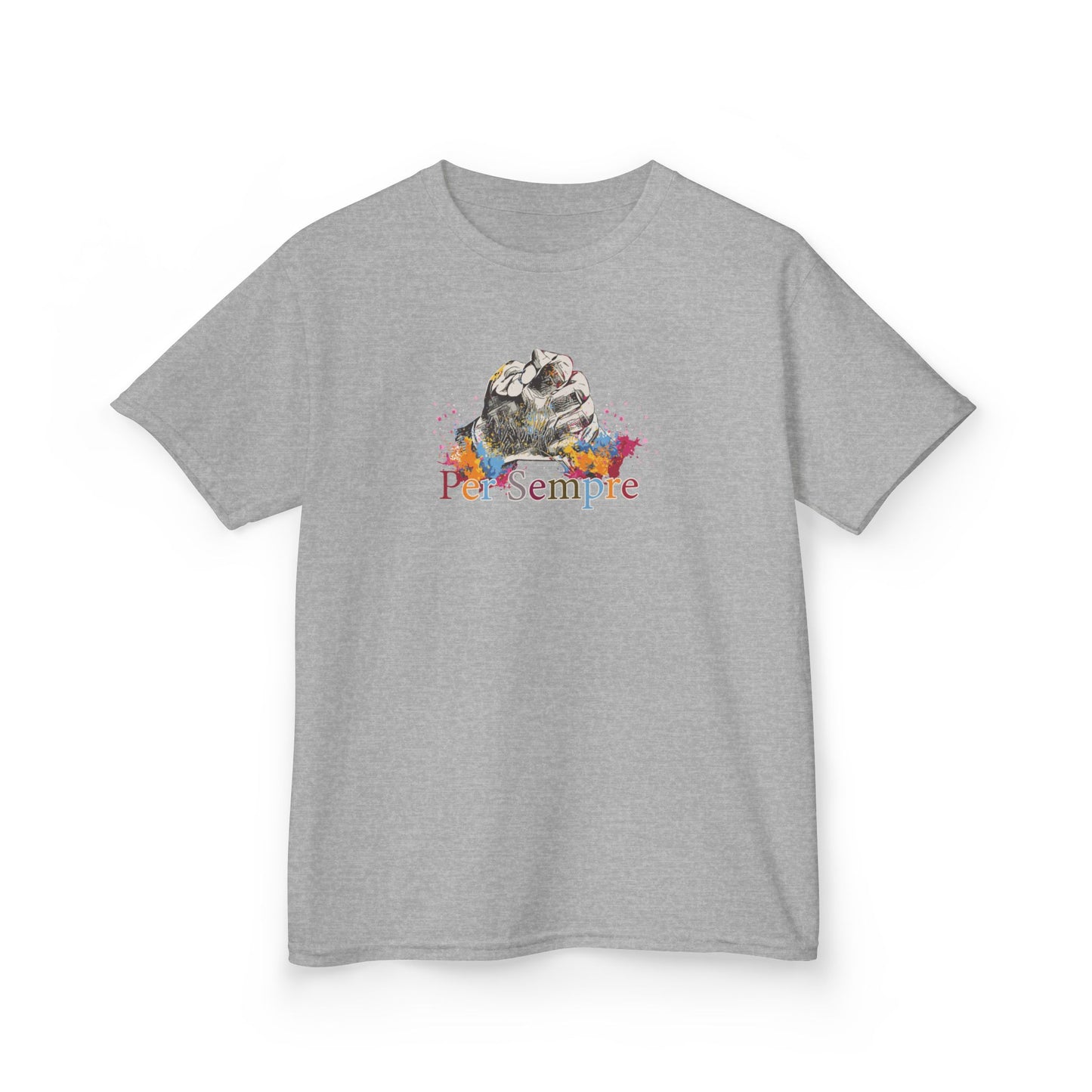 Colorful Pet Simple Kids Tee, Fun Animal Shirt for Children, Gift for Pet Lovers, Birthday Party Casual Wear, Cute Graphic Tee