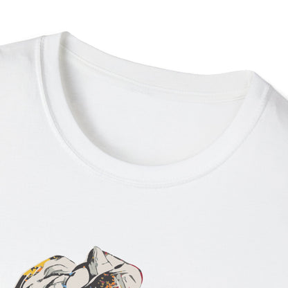Colorful Paws Unisex T-Shirt - Pet Lovers Gift, Animal Art Tee, Cute Cat Shirt, Animal Rescue Apparel, Rainbow Pet Shirt