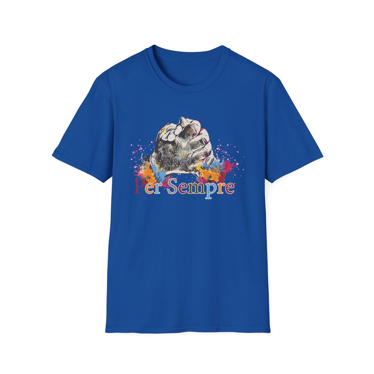 Colorful Paws Unisex T-Shirt - Pet Lovers Gift, Animal Art Tee, Cute Cat Shirt, Animal Rescue Apparel, Rainbow Pet Shirt