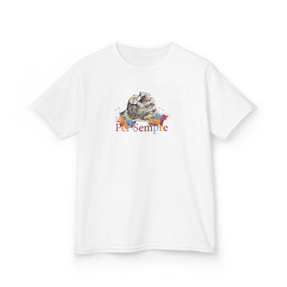 Colorful Pet Simple Kids Tee, Fun Animal Shirt for Children, Gift for Pet Lovers, Birthday Party Casual Wear, Cute Graphic Tee