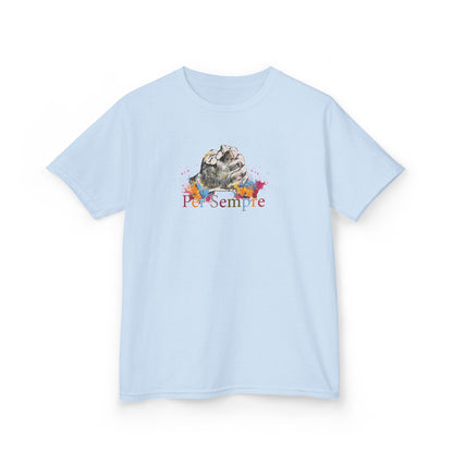 Colorful Pet Simple Kids Tee, Fun Animal Shirt for Children, Gift for Pet Lovers, Birthday Party Casual Wear, Cute Graphic Tee