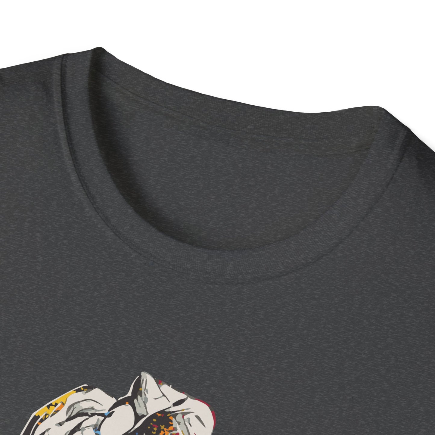 Colorful Paws Unisex T-Shirt - Pet Lovers Gift, Animal Art Tee, Cute Cat Shirt, Animal Rescue Apparel, Rainbow Pet Shirt